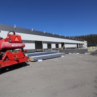 Nowoczesny magazyn z biurami - Wolframowa 12