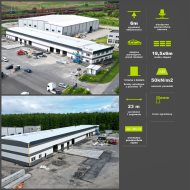Nowoczesny magazyn z biurami - Wolframowa 12