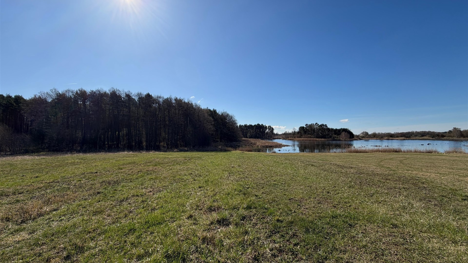 Działka przy lesie i wodzie 