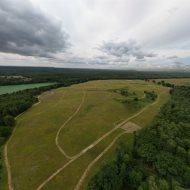 1/4 W DZIAŁCE rolnej nad malowniczym jeziorem