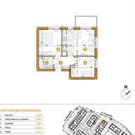 WARSZEWO - 3pok. 48m2, balkon, parking, winda NOWE