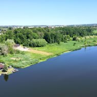 KURÓW - DZIAŁKA Z DOSTĘPEM DO WODY - PLAN ZAGOSP.