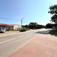 DOBRA 1301m2, PLAN, MEDIA, DROGA - LOKALIZACJA
