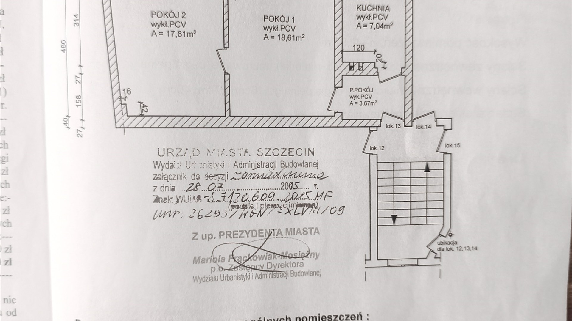 Sprzedam 2 pokoje do remontu