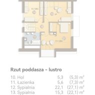 gabinet na parterze, 2 łazienki, 3 syialnie
